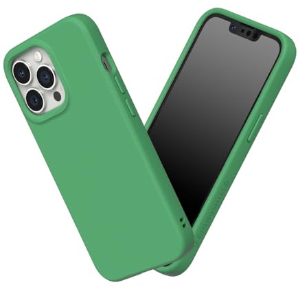 RhinoShield Hülle kompatibel mit [iPhone 13 Pro Max] | SolidSuit - Stoßdämpfende & schlanke Schutzhülle mit Premium Finish - 3.5 Meter Fallschutz - Olivgrün