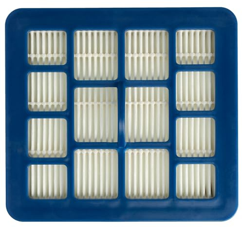 vhbw Staubsaugerfilter kompatibel mit Hoover TTE2407011 | TTE2407019, TTE2407084, TTE2408011 Staubsauger - HEPA Abluft-Filter Weiß