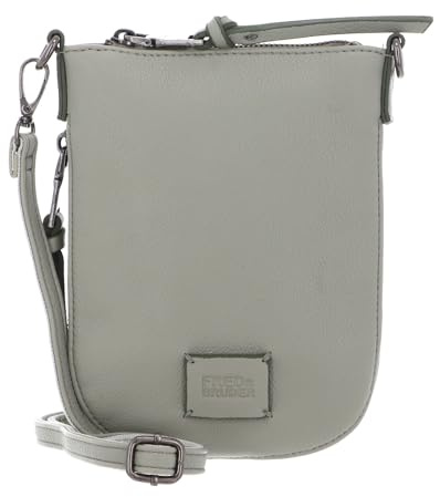 FREDsBRUDER Leder Umhängetasche Bestie Essential Bag Leaf khaki