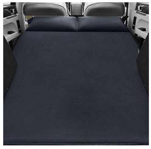 Kadue Auto Aufblasbare Luftmatratze für VW Polo Golf 4 5 6 7 8 Lavida Plus Bora, Tragbar Luftbett Matratze Camping Reisebett Outdoor Luftkissen Kofferraum Autobett Zubehör,A/Black