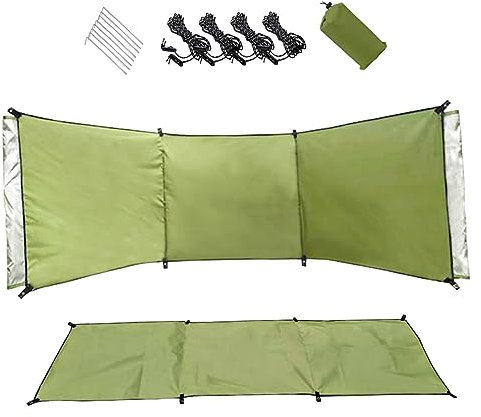 XJKLBYQ Écran de Vent de Plage, Pare-Brise de Camping, Brise-Vent de Plage en Tissu d'Oxford, abris de Soleil d'étanché