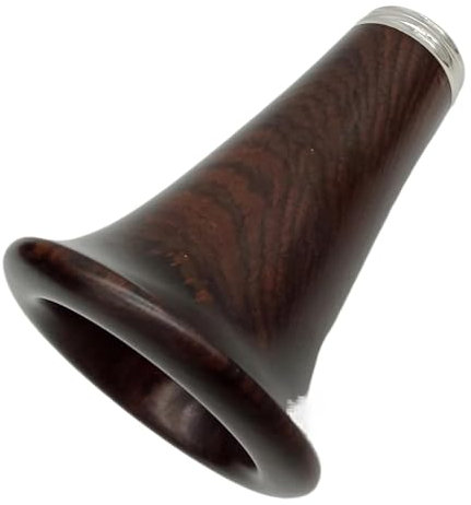 Klarinette B-Klarinetten aus Verbund-Ebenholz für Schülerklarinetten, versilberte Klappen, 17 Klappen, inklusive Mundstück