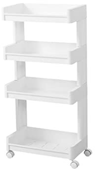 Druckerständer mit abnehmbarem Aufbewahrungsregal, Dokumentenregal und Bücherregal, ideal für Büro, Schlafzimmer und Küche, Druckerregale mit Flaschenzug-Aufbewahrungslösung für Ihren Drucker und