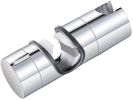 Qaixwuyi Pack of 2 Adjustable Shower Holders, Universal Hand Shower Holder, Sliding Shower Head Holder for Shower Head, Suitable for Shower Rods with a Diameter of 22-25 mm