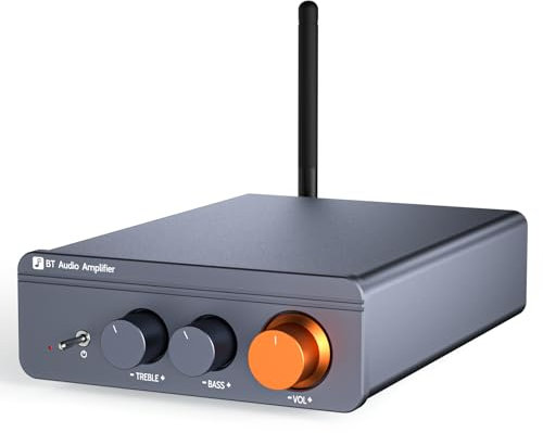 Jancane Audio Amplificatore Bluetooth 5.4, 600W TPA3255 Mini Amplificatore HiFi, Op-Amp Sostituibili, Amplificatore Stereo Casa Integrato Classe D 2.0 Canali per Altoparlanti Passivi da Home Theatre