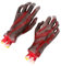 KOMBIUDA Halloween Limbs Glove Black Fake Hand Props for Photography Props Maximum Endurance