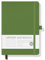 OFFCUP Notizbuch A5 Liniert, 192 Seiten, PU Hardcover Notizbücher, Elastisch Gebändert, Premium 80gsm Dickes Papier Journal Tagebuch für Büro Schule Business Arbeit Schreiben Lernen Reisen-Grün