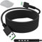 Zosvoses Mouse Charging Cable Micro USB Charger Cord Compatible with Razer Naga Pro 20000 DPI, Viper Ultimate, Razer DeathAdder V2 Pro/Basilisk Ultimate Gaming Mouse, Nylon Braided, 5.9 Feet