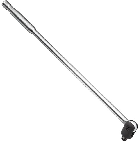 Zepkouel 1/2 Breaker Bar,1/2 Inch Drive Ratcheting Breaker Bar,20 Lug Nut Breaker Bars Extension,Cr-Mo Head