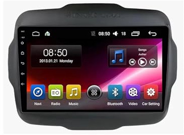 Touchscreen per Jeep Renegade 2016-2020 9 Pollici Android 15 Car Radio con Wireless Carplay Android Auto Per, 8 core 6G+128G