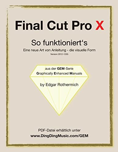 Final Cut Pro X - So funktioniert's: Eine neu Art von Anleitung - die visuelle Form