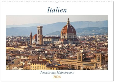 Italien - Jenseits des Mainstreams (Wandkalender 2026 DIN A2 quer), CALVENDO Monatskalender: Das wunderschöne Italien von einer anderen Seite. (CALVENDO Orte)