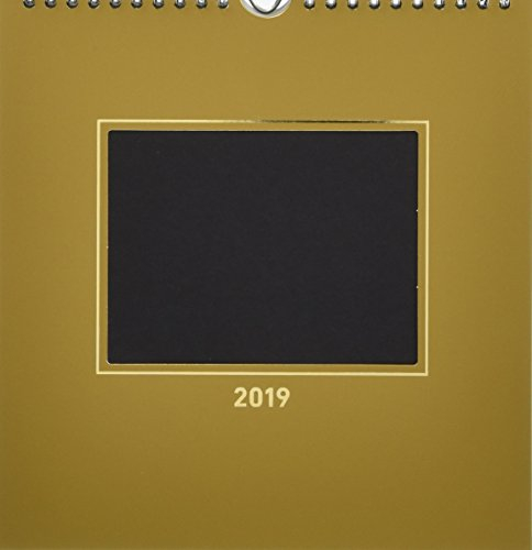 Foto-Bastelkalender gold 2019 - Bastelkalender / Do it yourself calendar (21 x 22) - datiert - Kreativkalender