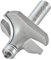 Trend Professional Bearing Guided Ovolo Router Cutter, 19mm Radius, 1/2 Inch Shank, 51mm Cut Diameter & 25mm Cut Length, Two Bearings, Tungsten Carbide Tipped, 46/17X1/2TC