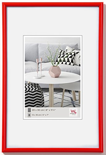Walther KR015H Galeria Kunststoffrahmen im Format 10 x 15 rot