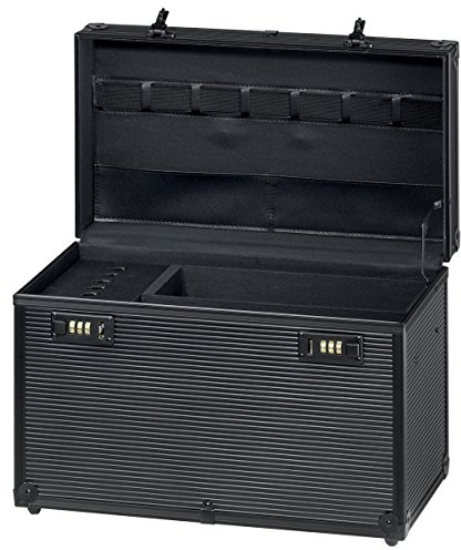 Comair 3011174 Werkzeugkoffer Profi Aluminium, schwarz