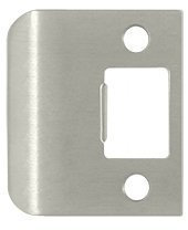 2 in. Extended Lip Strike Plate (Set of 10) (Satin Nickel)