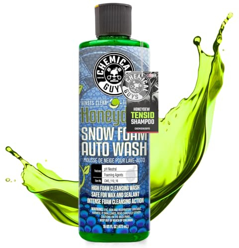 Chemical Guys Honeydew Snow Foam CWS11016 - Effektiver Auto Reiniger, Auto Shampoo,schonend zu Versiegelungen Entfernung hartnäckiger Verschmutzungen, Hochwertige Autopflege für alle Lackarten 473ml