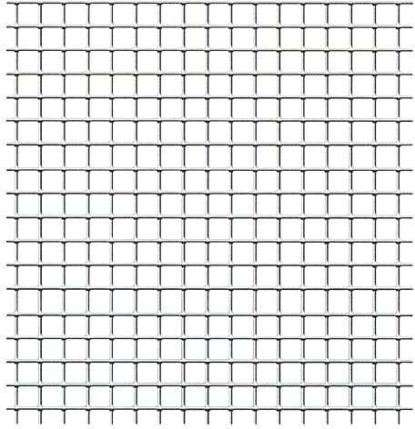 VERDELOOK Rete Multizinc in Ferro zincato ed elettrosaldato per recinzioni, 0.5x25 m
