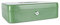 DONAU 5234001PL-06 - Cassetta portavalori extra grande, 300 x 90 x 240 mm, verde