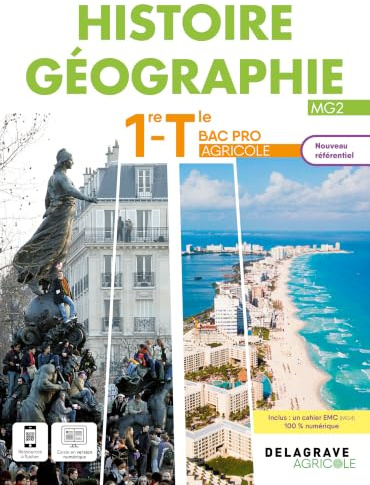 Histoire-Géographie 1re, Tle Bac Pro agricole (2023) - Pochette élève