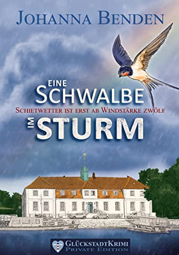 Eine Schwalbe im Sturm: Schietwetter ist erst ab Windstärke zwölf (Aus den Fluten der Elbe)