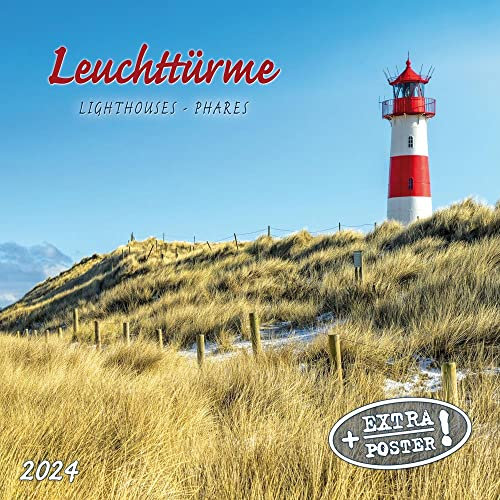 Leuchttürme 2024: Kalender 2024 (Artwork Edition)