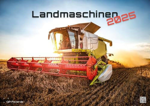 Landmaschinen - Traktor - 2026 - Kalender DIN A2 (extragroß: ca. 60 cm x 42 cm)