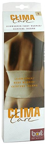 bort 106600 small haut CLIMACare Leibwärmer mit 44% Angora, small, beige