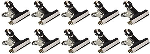 Whitecroft Essentials Value 76mm Nickel Plated Spring Clip (Pack of 10)