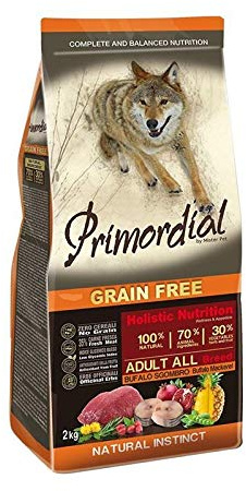 Primordial Crocchette Grain Free Bufal/Ellbogen 2 kg