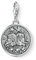 Thomas Sabo Damen Charm-Anhänger Sternzeichen Zwilling Charm Club 925 Sterling Silber 1642-643-21