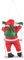 Klettern auf Strickleiter Santa Claus Toy Weihnachtsbaum Indoor Outdoor Hängende Verzierung Dekoration Weihnachten Party Tür Wanddekoration