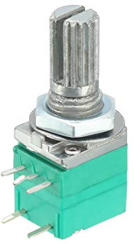sourcing map RV097NS 10K Ohm Variable Widerstände einzelner Dreh Rotary Potentiometer de