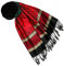 Lorenzo Cana - Designer Pashmina Schal Schaltuch jacquard gewebt mit Elefanten - Muster 68 x 190 cm Tuch Naturfaser 9325377