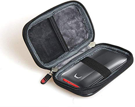 Hard EVA Travel Case for Samsung MU PB2T0B/EU Portable SSD X5 2TB / 1TB / 500GB by Hermitshell