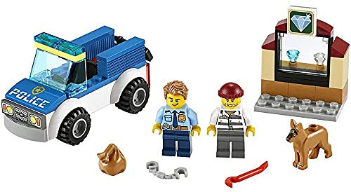 LEGO City Police Dog Unit 60241 Police Toy, Cool Building Set for Kids, New 2020 (67 Pieces)