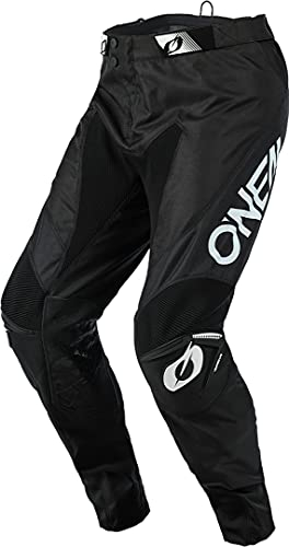 O'NEAL | Motocross-Hose | Enduro Motorrad | Strapazierfähige Denierstoffe, Mit großer Bewegungsfreiheit, Athletische Passform | Pants Mayhem Hexx | Erwachsene | Schwarz | Größe 34/50