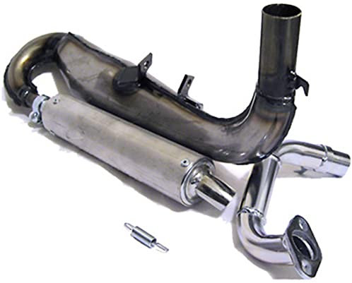 Marmitta espansione simonini con silenziatore alluminio per vespa 50 special