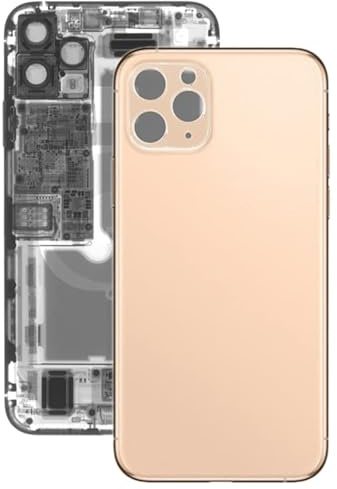 High-Tech Place Cache arrière de la Batterie en Verre pour iPhone 11 Pro Max (Noir)