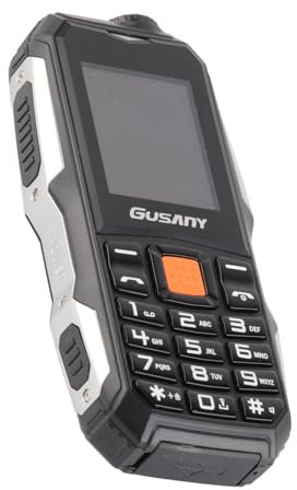 Telefono Cellulare per Anziani, Telefono Cellulare per Anziani con Pulsanti Grandi da 1,8 Pollici, Doppia SIM Dual Standby, Torcia, Mp3, Allarme Multifunzionale Antiurto Cellulare per Bambini Anziani