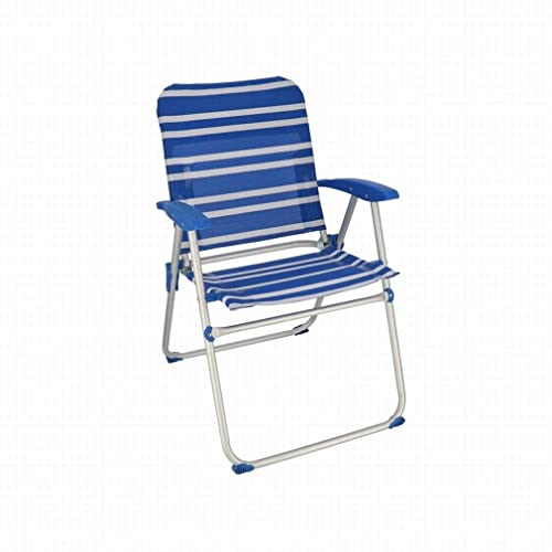 Gerimport Strandstuhl aus Aluminium, klappbar, 66 x 57 x 89 cm