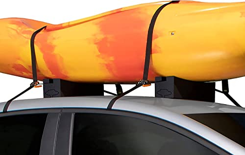 Kajakträger Auto Dachträger EVA Soft Oval Auto Dachgepäckträger Bars Ersatz, Schaumstoff Universal Rack Gratis Auto Top Kajak Carrier Kit Ein Paar
