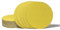 Woltersberger® Ultrapad Lot de 25 disques abrasifs multitrous jaunes Ø 225 mm P180 auto-adhésifs en corindon précieux blanc pour ponceuse à sec ponceuse girafe ponceuse à plaques de plâtre