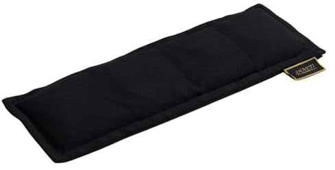 ShaktiMat [Das Original seit 2007] Augenkissen zur Entspannung für müde und gereizte Augen und einen besseren Schlaf - Mit Füllung aus natürlichen Tonkugeln