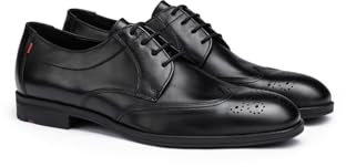 LLOYD Herren Schnürschuhe Farley, Männer Businessschuhe,Low-tie,schnürschuhe,schnürer,Businessschuhe,Anzugschuhe,Derby, SCHWARZ, 44 EU / 9.5 UK