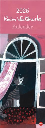 Rosina Wachtmeister Vertical - Kalender 2025 - Heye-Verlag - Wandkalender mit Gold- und Silberprägung - 24,5 cm x 69 cm