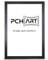PCH[art] New Alaya Cadre photo | Couleur : noir | Dimensions : 90 x 120 cm | Cadre intemporel et simple pour affiches, photos et portraits