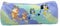 CyP Brands-Bluey, Estuche, Portatodo, Material Escolar, Preescolar, Light Waves, Color Azul, Producto Oficial