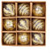 Zilimontt Lot de 9 boules décoratives de Noël en plastique pour champagne, vert, or rose, bleu, rouge, blanc, 8 cm